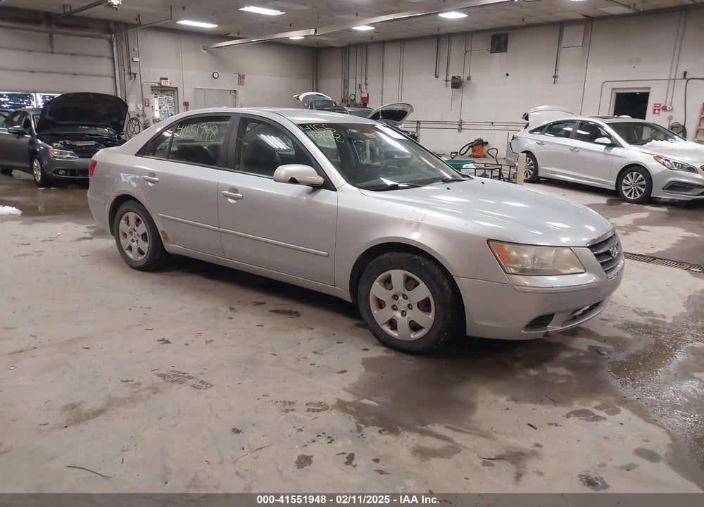 2009 HYUNDAI SONATA GLS VIN: 5NPET46C49H554454