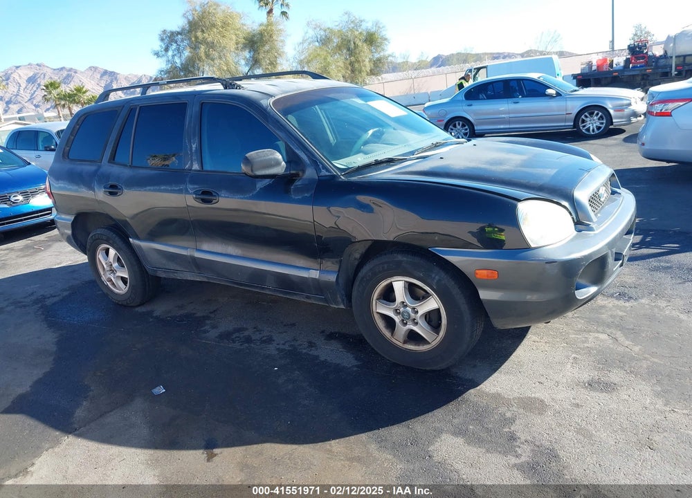 2004 HYUNDAI SANTA FE VIN: KM8SB12B44U711136