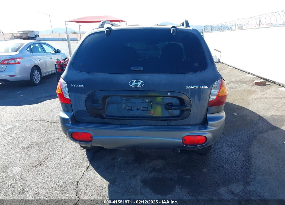 2004 HYUNDAI SANTA FE VIN: KM8SB12B44U711136