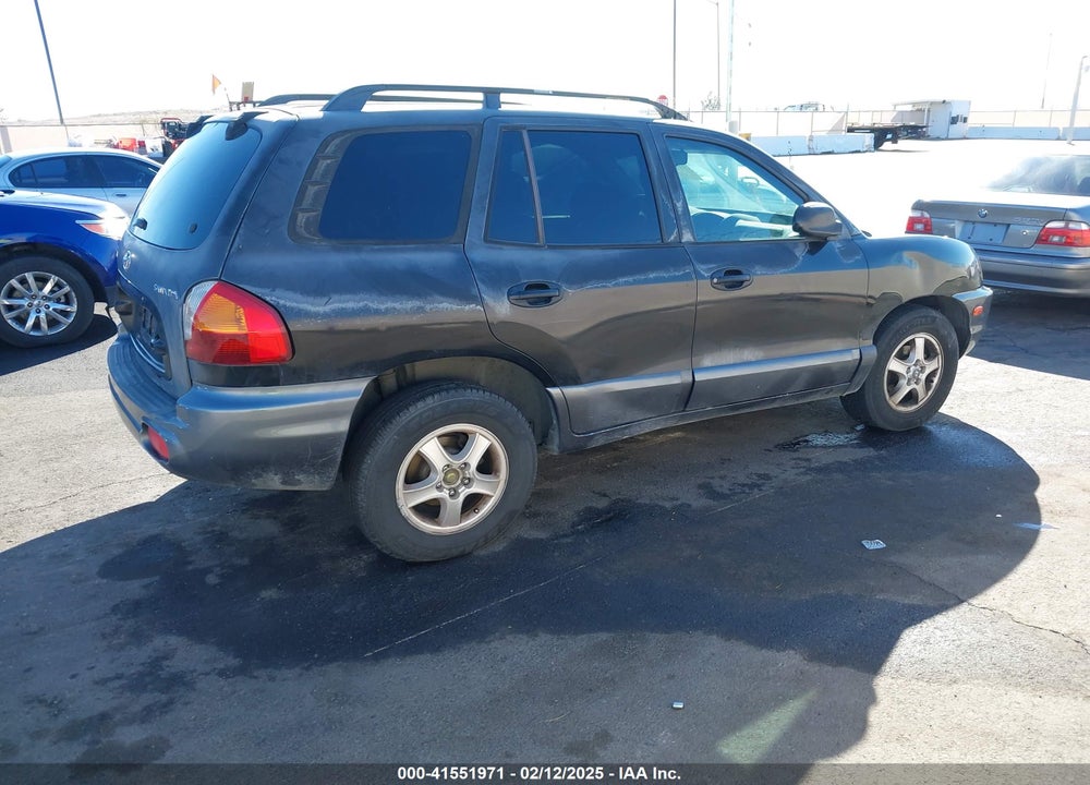 2004 HYUNDAI SANTA FE VIN: KM8SB12B44U711136