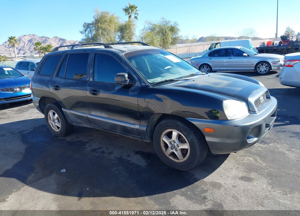 2004 HYUNDAI SANTA FE VIN: KM8SB12B44U711136