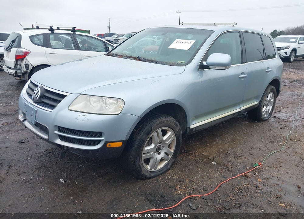 2004 VOLKSWAGEN TOUAREG V8 VIN: WVGEM77L14D084861