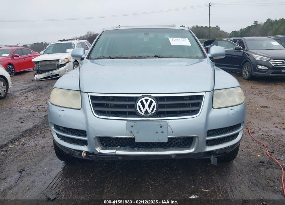 2004 VOLKSWAGEN TOUAREG V8 VIN: WVGEM77L14D084861