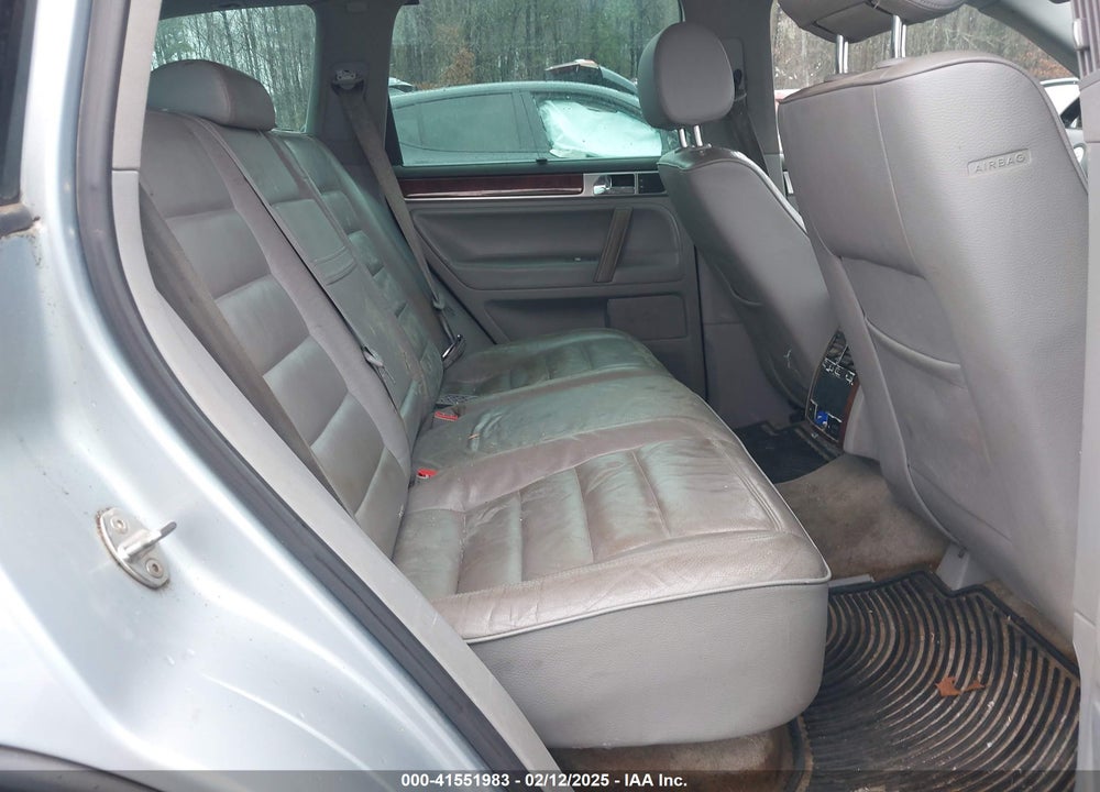 2004 VOLKSWAGEN TOUAREG V8 VIN: WVGEM77L14D084861
