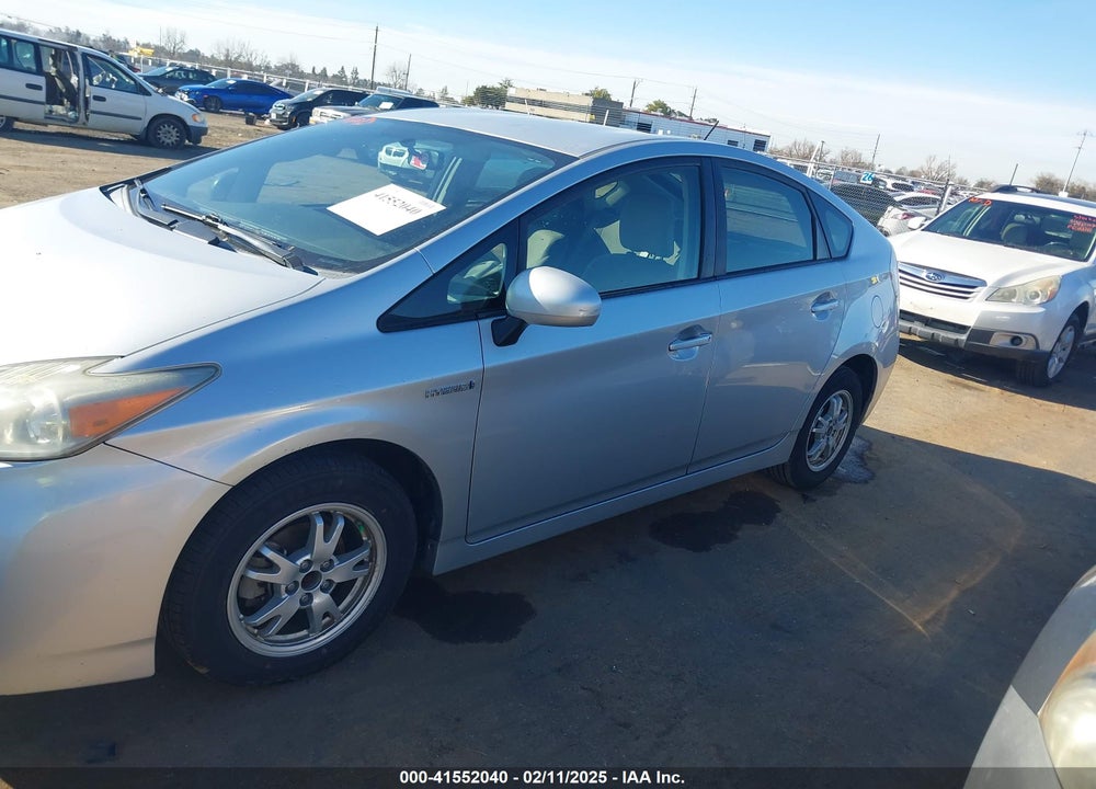 2011 TOYOTA PRIUS VIN: JTDKN3DU7B5341409
