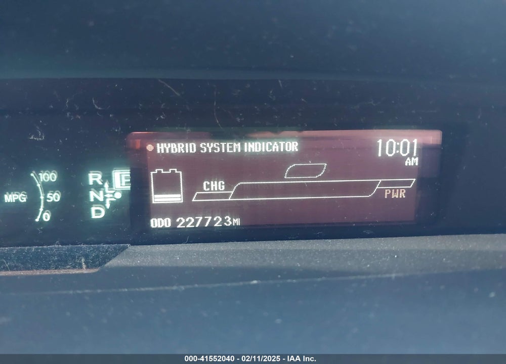2011 TOYOTA PRIUS VIN: JTDKN3DU7B5341409