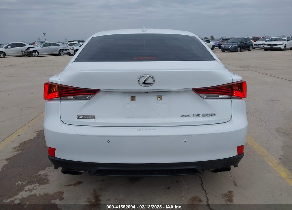 2019 LEXUS IS 300 VIN: JTHC81D20K5034547