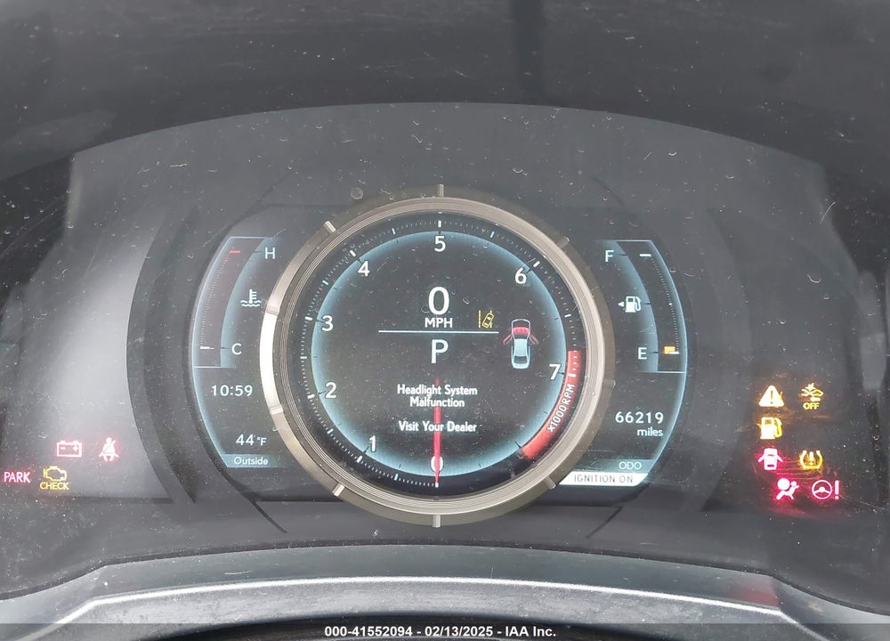 2019 LEXUS IS 300 VIN: JTHC81D20K5034547