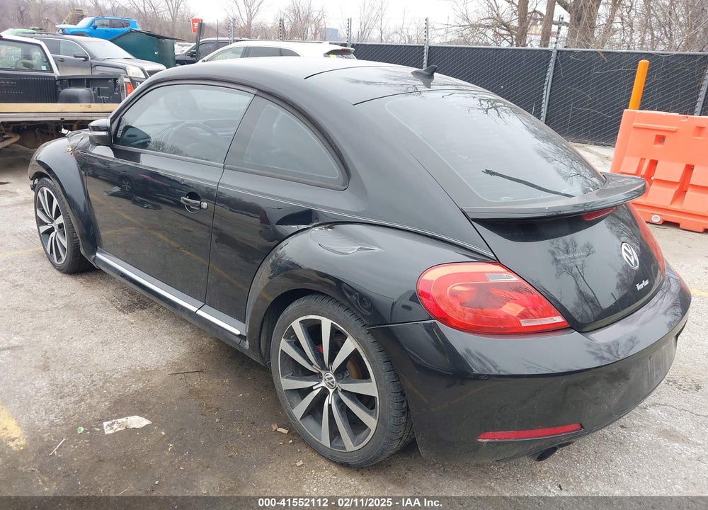 2012 VOLKSWAGEN BEETLE 2.0T TURBO VIN: 3VWVA7AT1CM635697