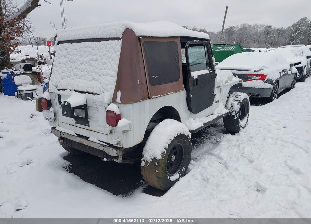 1993 JEEP WRANGLER / YJ VIN: 1J4FY29S8PP250438