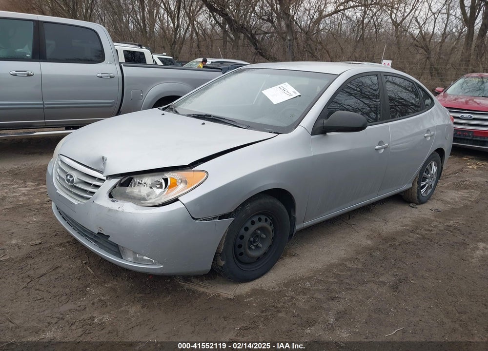 2010 HYUNDAI ELANTRA VIN: KMHDU4AD7AU190044