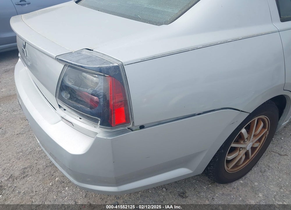 2006 MITSUBISHI GALANT VIN: 4A3AB36F86E076165