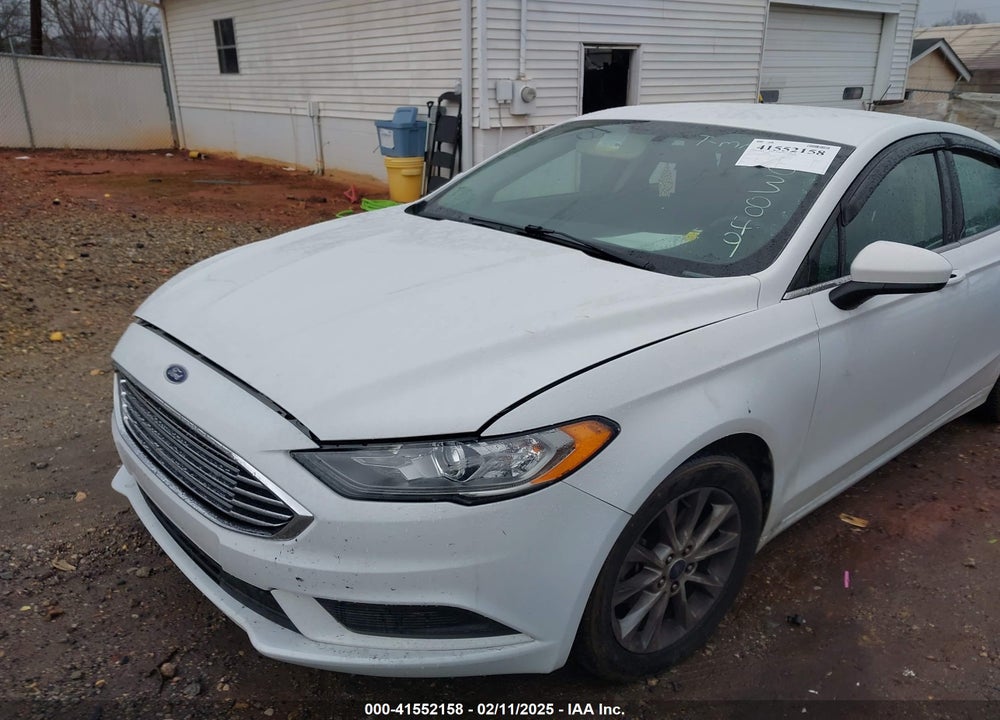 2017 FORD FUSION SE VIN: 3FA6P0H70HR203849