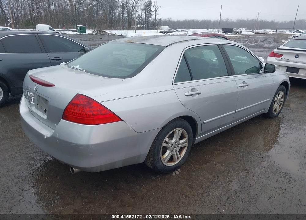 2007 HONDA ACCORD VIN: 1HGCM56377A001796