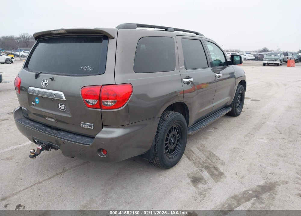 2008 TOYOTA SEQUOIA LIMITED 5.7L V8 VIN: 5TDBY68A28S005291