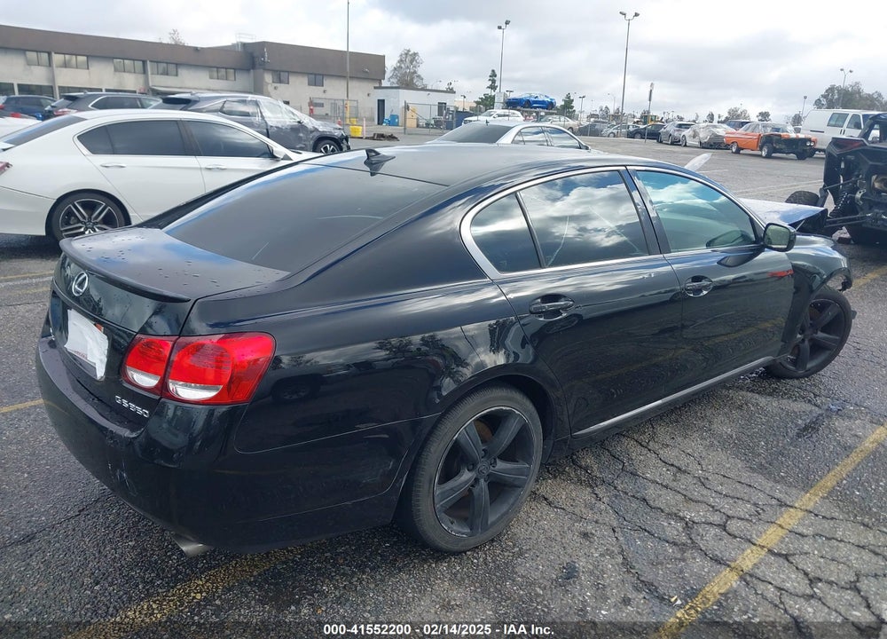 2007 LEXUS GS350 VIN: JTHBE96S670008782