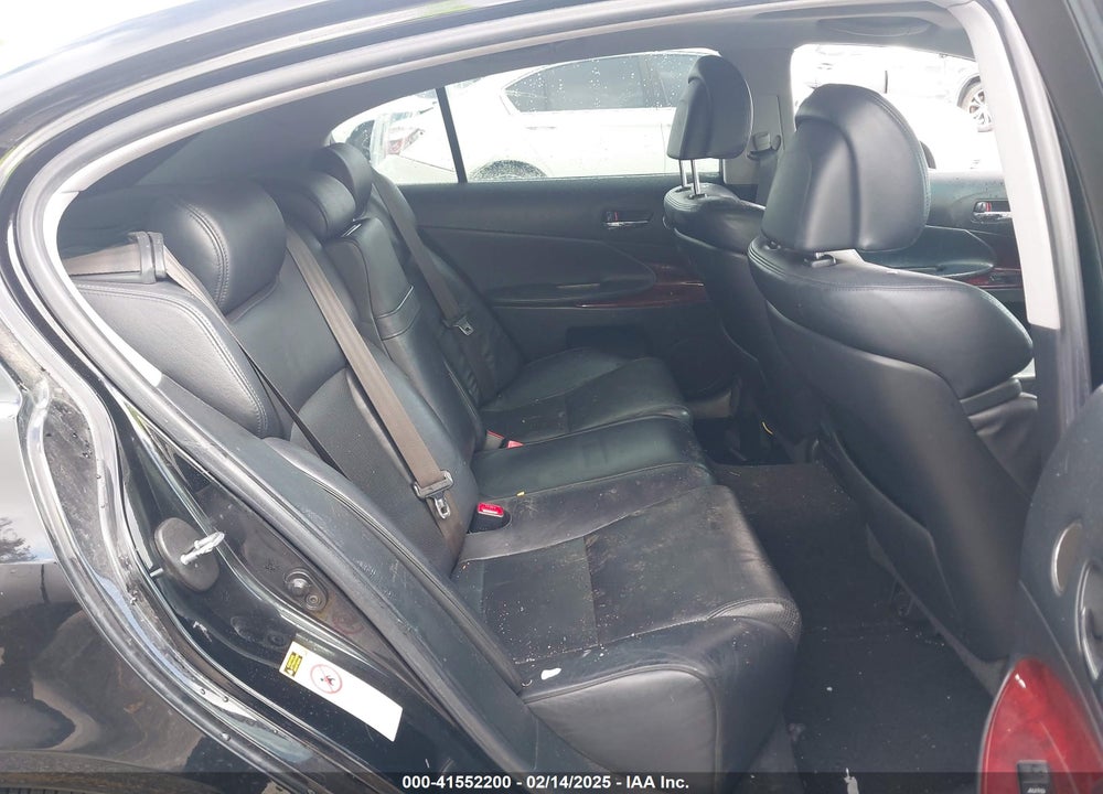 2007 LEXUS GS350 VIN: JTHBE96S670008782