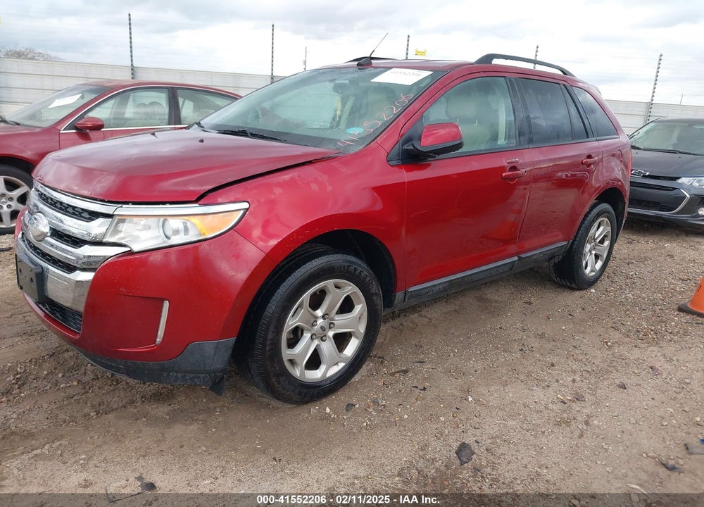 2014 FORD EDGE SEL VIN: 2FMDK3JC1EBA98768