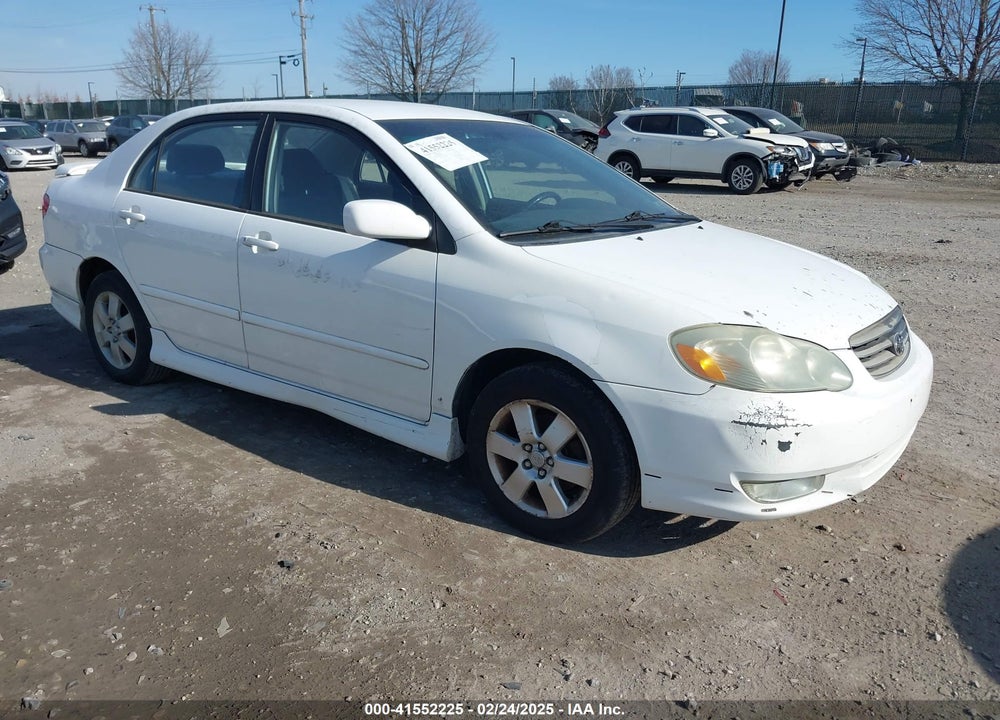 2004 TOYOTA COROLLA S VIN: 2T1BR32E94C299606