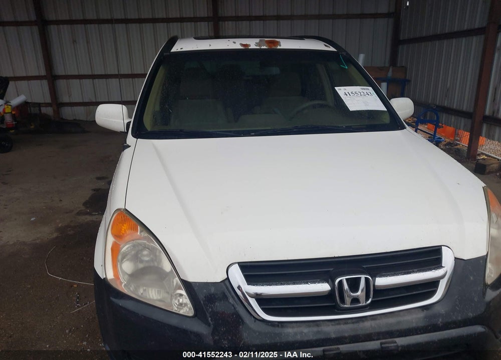 2002 HONDA CR-V EX VIN: SHSRD78872U009967
