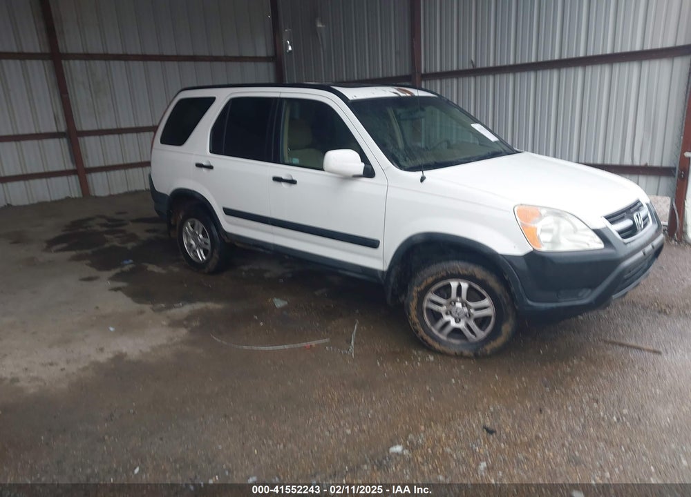 2002 HONDA CR-V EX VIN: SHSRD78872U009967
