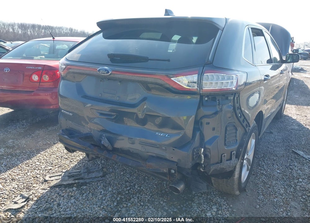 2016 FORD EDGE SEL VIN: 2FMPK3J86GBB59446