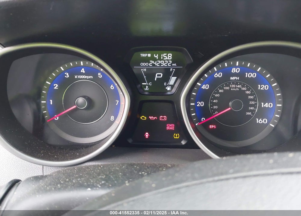 2013 HYUNDAI ELANTRA VIN: KMHDH4AE1DU888120
