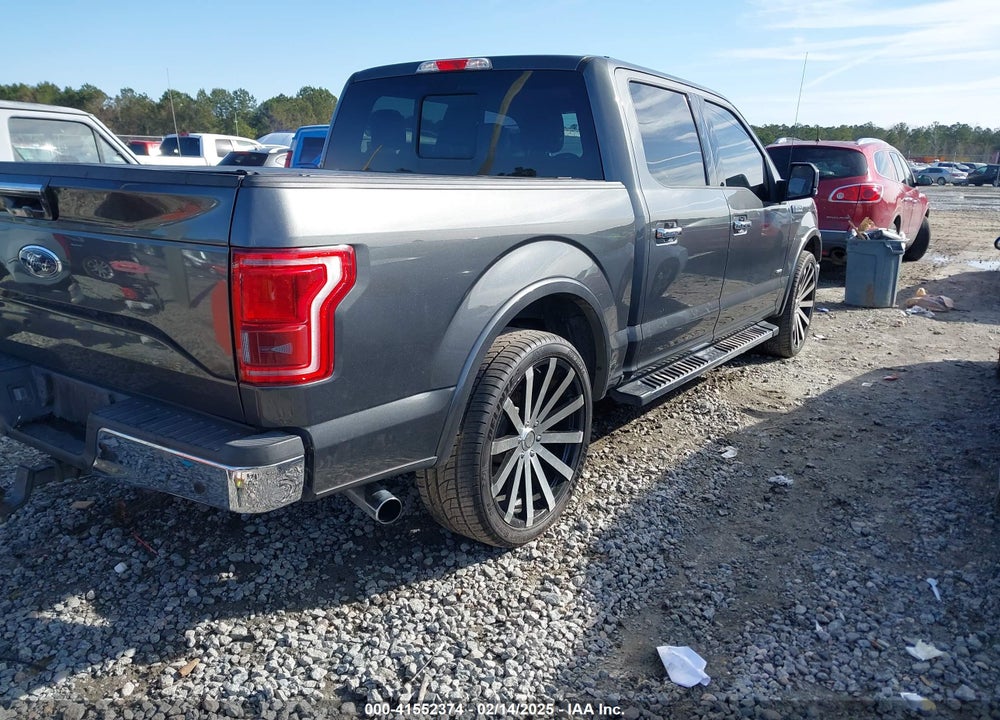 2016 FORD F-150 VIN: 1FTEW1CG9GFD31198
