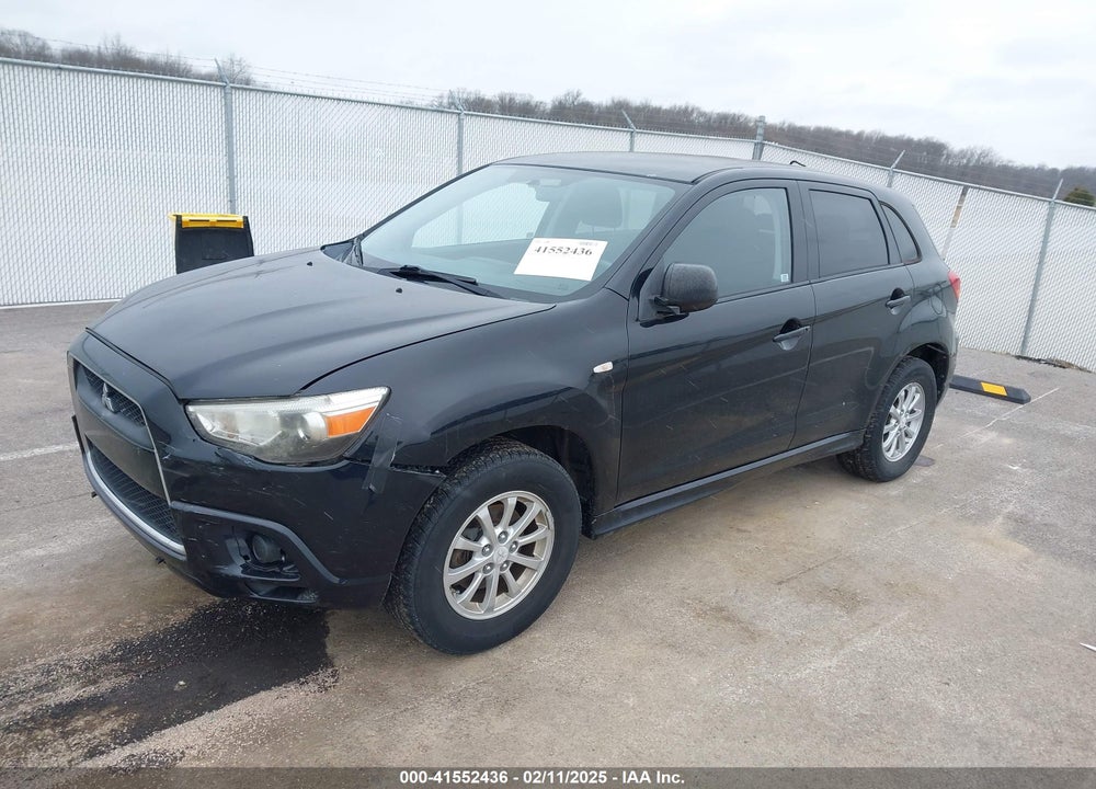 2012 MITSUBISHI OUTLANDER SPORT ES VIN: JA4AP3AU3CZ008817