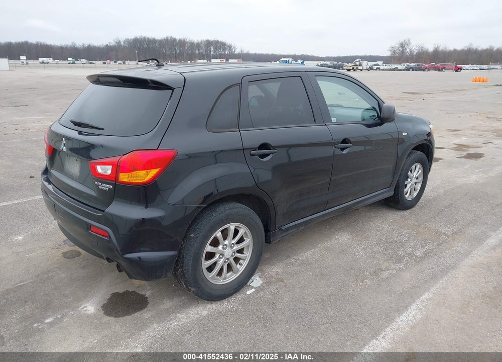 2012 MITSUBISHI OUTLANDER SPORT ES VIN: JA4AP3AU3CZ008817