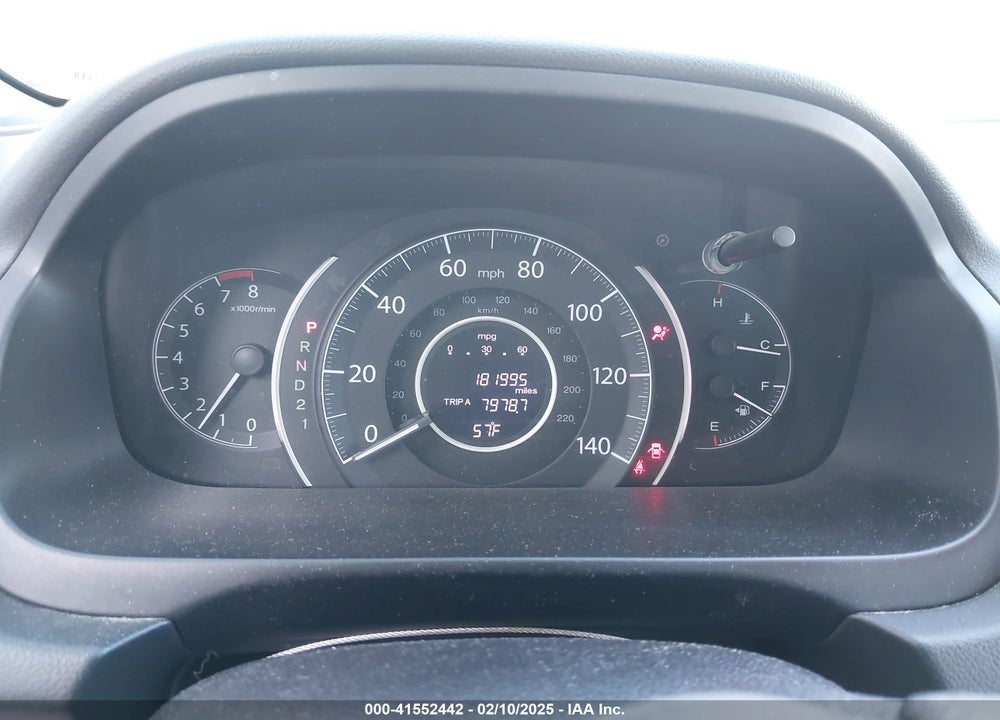 2013 HONDA CR-V LX VIN: 2HKRM3H30DH502690