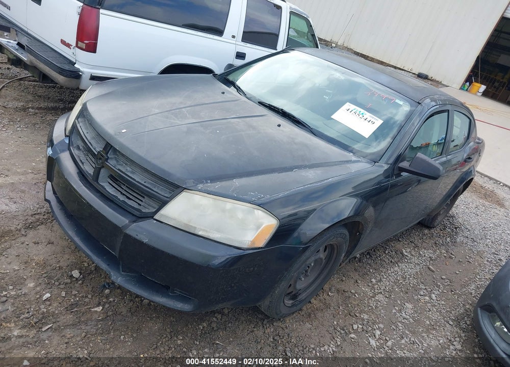 2008 DODGE AVENGER VIN: 1B3LC46K98N660509