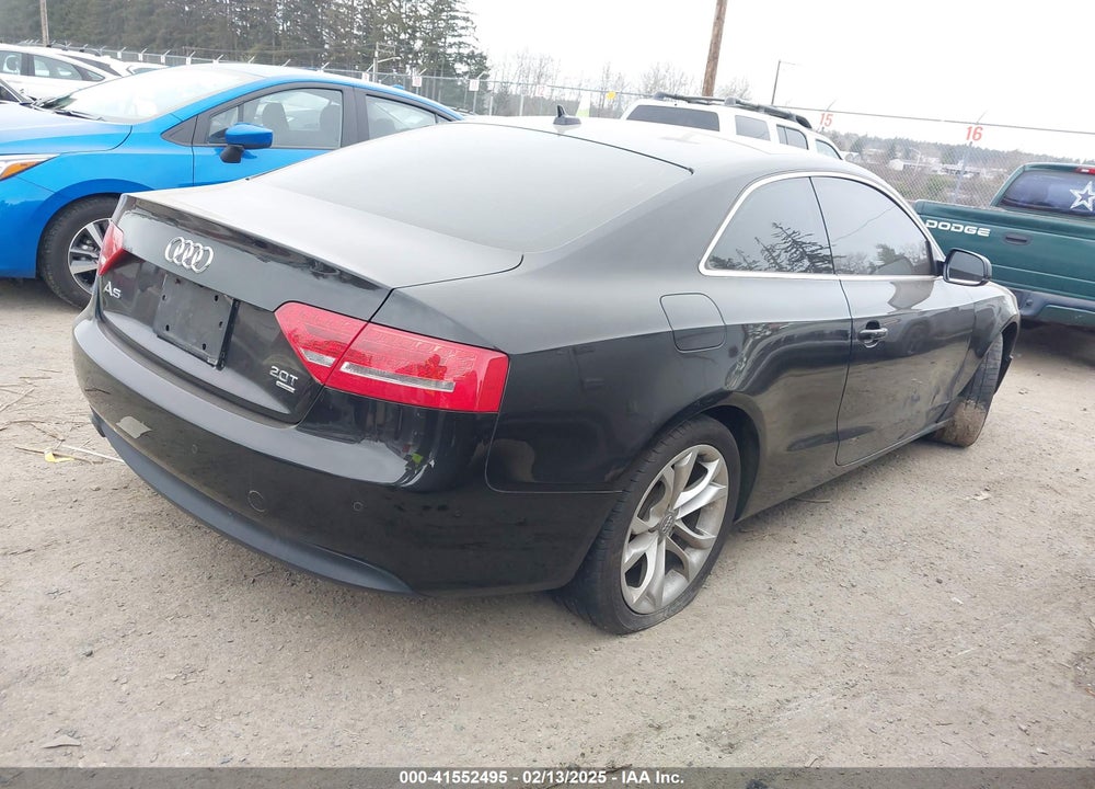 2011 AUDI A5 VIN: WAULFAFRXBA067688