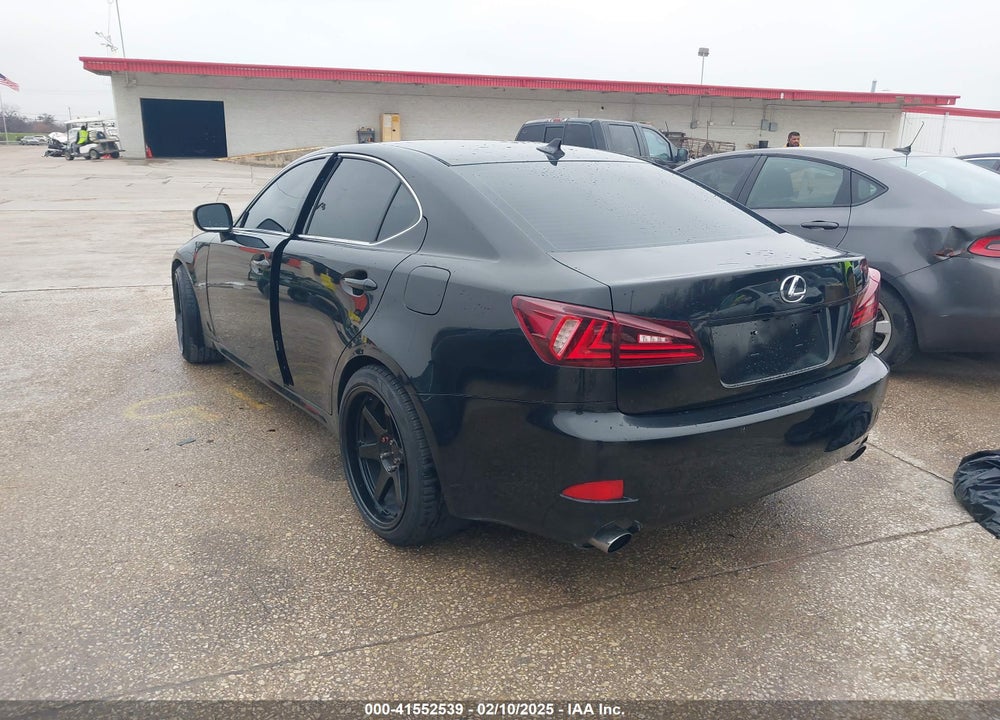 2008 LEXUS IS 250 VIN: JTHBK262282080603