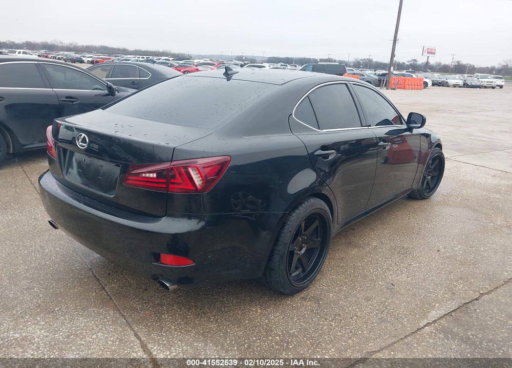 2008 LEXUS IS 250 VIN: JTHBK262282080603