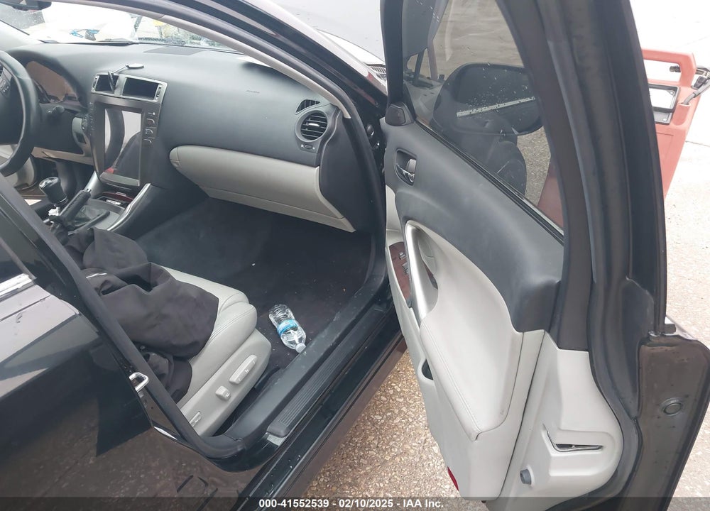 2008 LEXUS IS 250 VIN: JTHBK262282080603