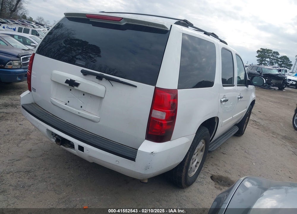2007 CHEVROLET TAHOE VIN: 1GNFC13037R175696