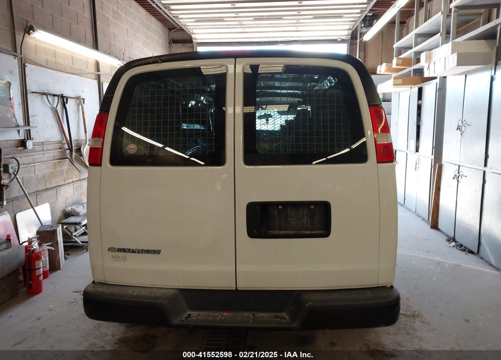 2018 CHEVROLET EXPRESS 2500 WORK VAN VIN: 1GCWGAFP6J1315090