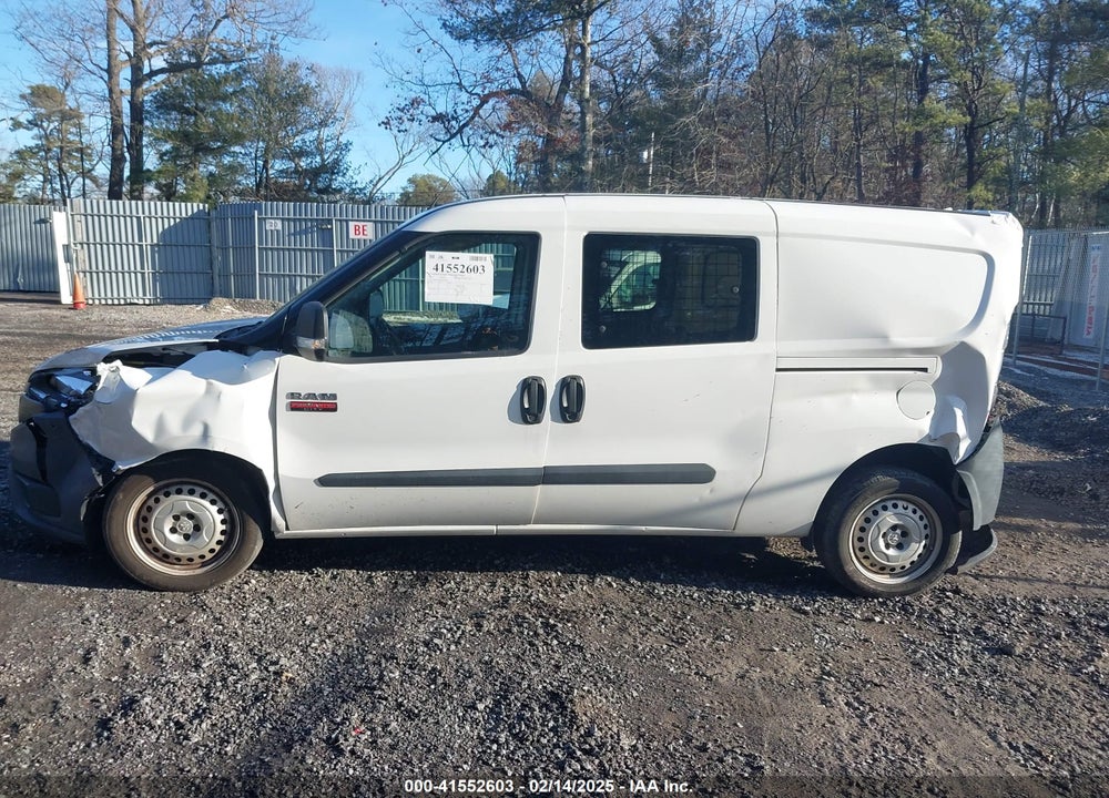 2021 RAM PROMASTER CITY TRADESMAN VIN: ZFBHRFAB6M6T42280