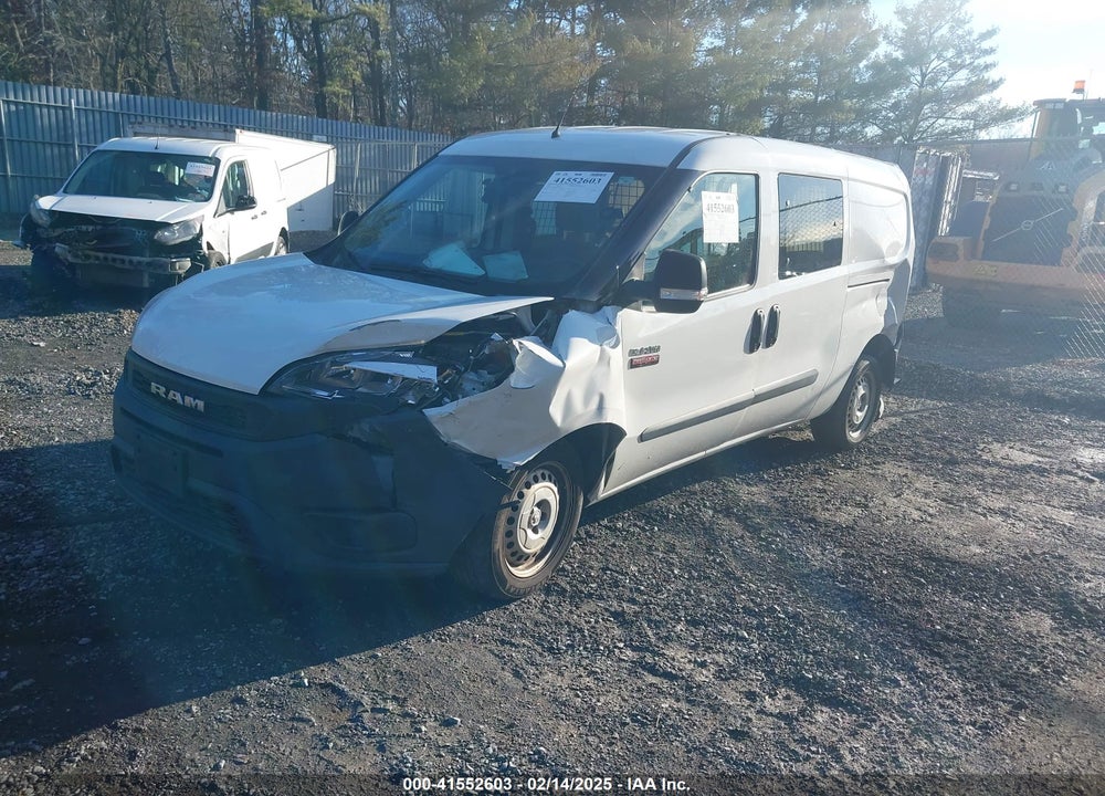 2021 RAM PROMASTER CITY TRADESMAN VIN: ZFBHRFAB6M6T42280