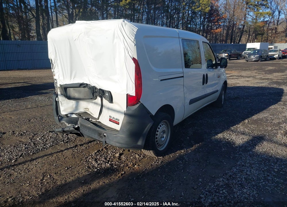 2021 RAM PROMASTER CITY TRADESMAN VIN: ZFBHRFAB6M6T42280