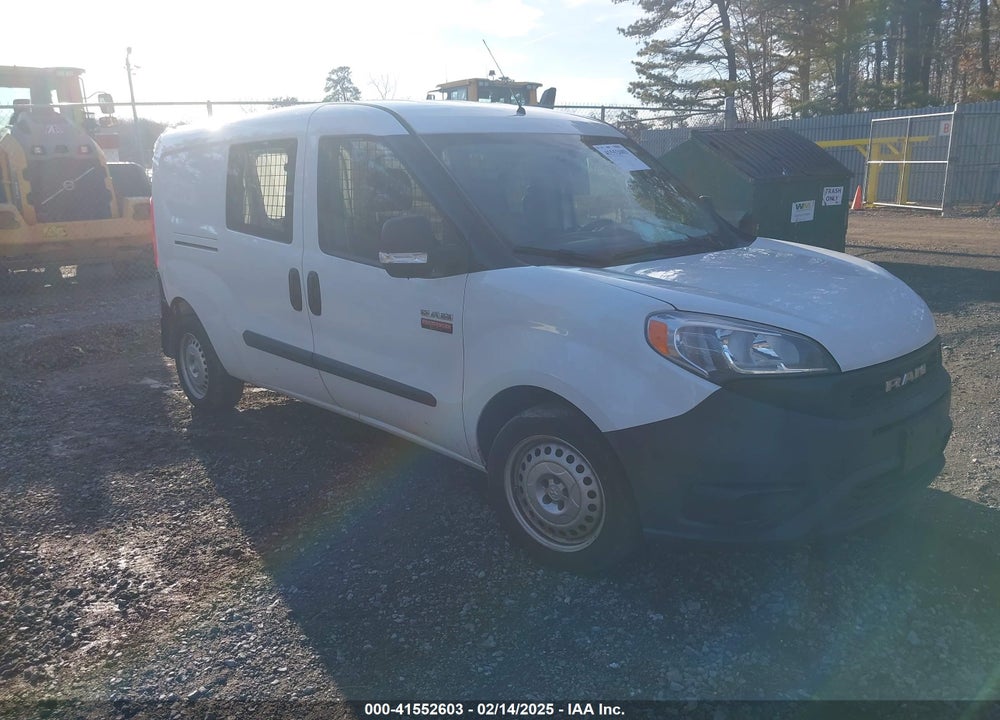 2021 RAM PROMASTER CITY TRADESMAN VIN: ZFBHRFAB6M6T42280