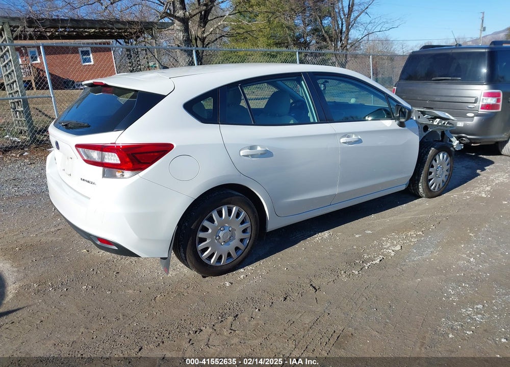 2018 SUBARU IMPREZA 2.0I VIN: 4S3GTAA63J3750720
