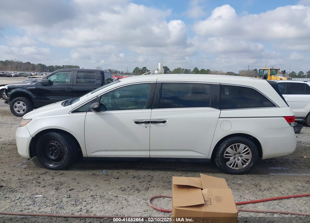 2016 HONDA ODYSSEY LX VIN: 5FNRL5H28GB088972