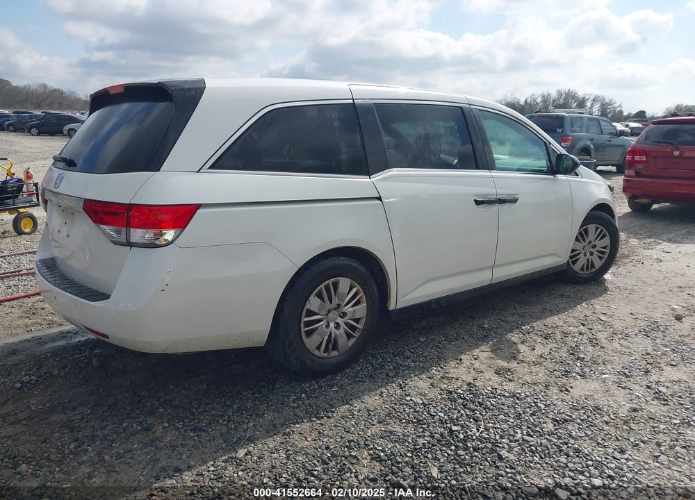2016 HONDA ODYSSEY LX VIN: 5FNRL5H28GB088972