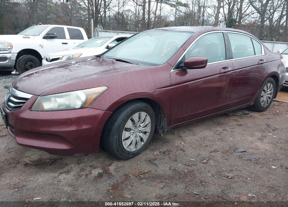 2012 HONDA ACCORD VIN: 1HGCP2F32CA076793