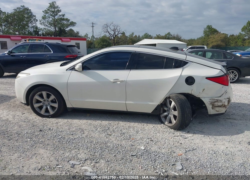 2010 ACURA ZDX VIN: 2HNYB1H20AH502233