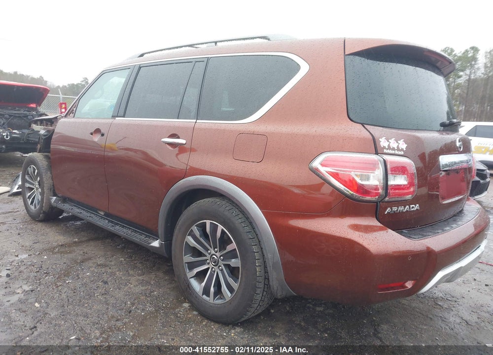 2018 NISSAN ARMADA SL VIN: JN8AY2NC2J9550989