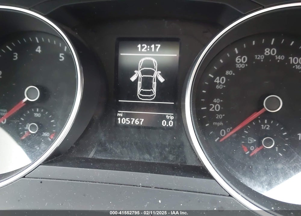 2017 VOLKSWAGEN JETTA VIN: 3VWDB7AJ6HM232975