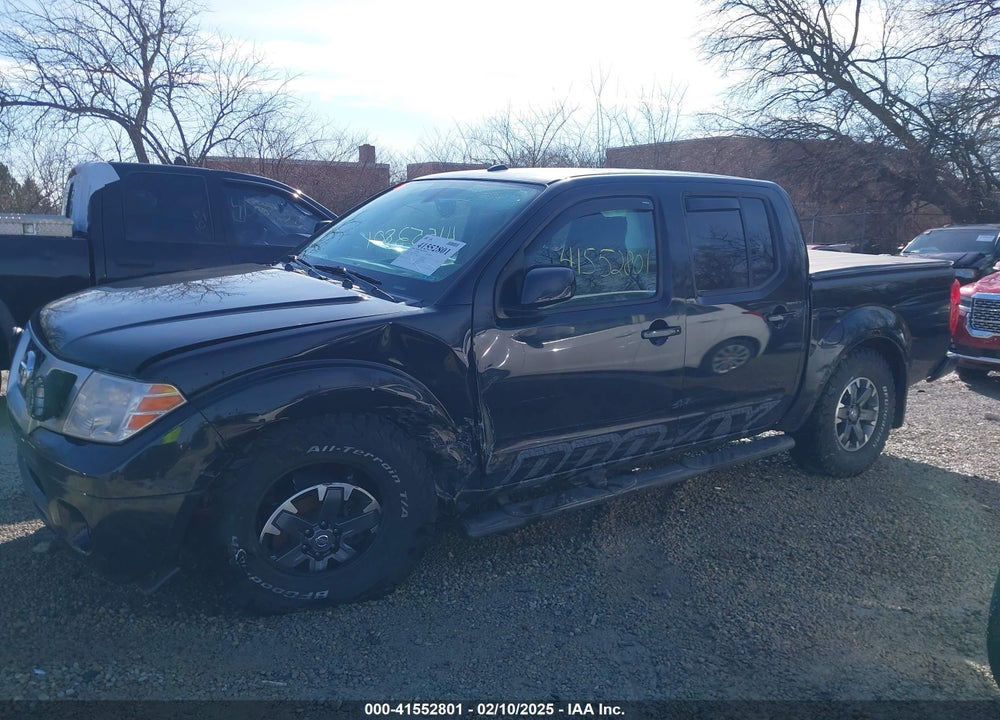 2017 NISSAN FRONTIER VIN: 1N6AD0EV4HN769450